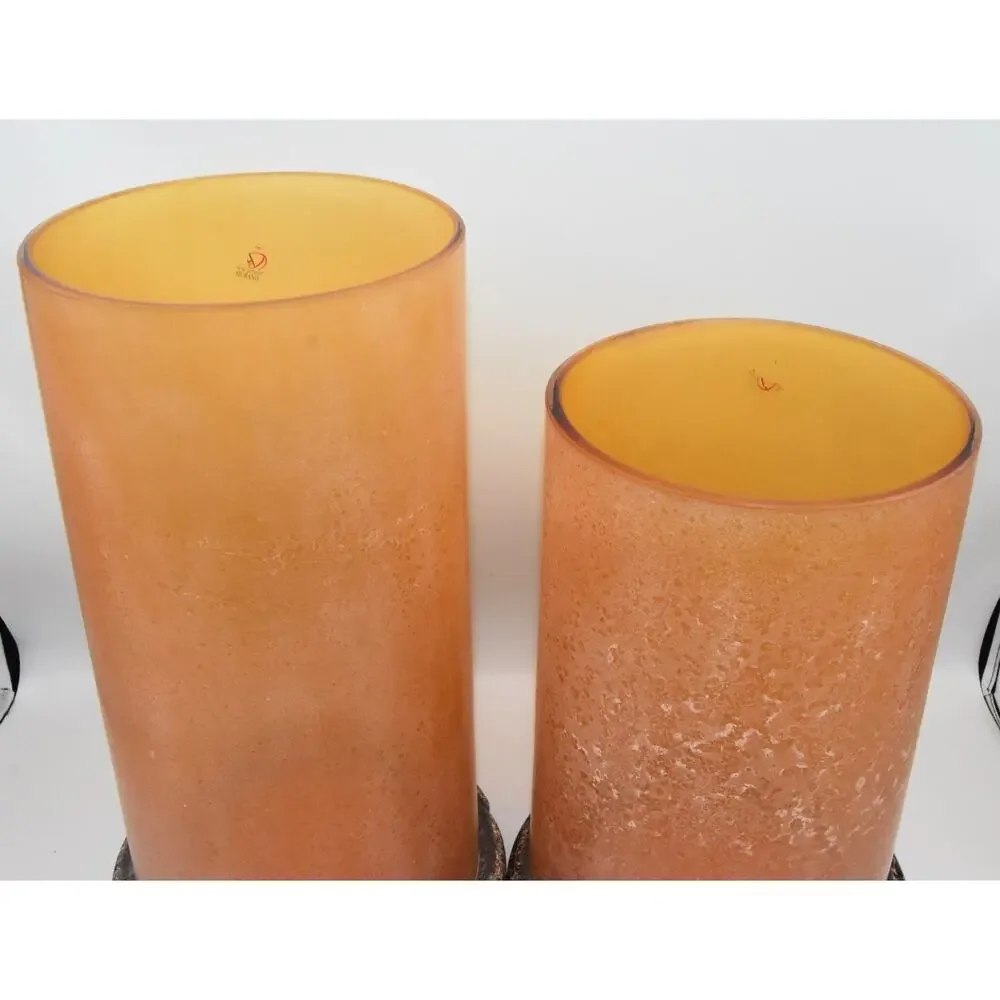 Antichi Angeli Vetro Artistico Murano Art Glass Kreiss Decor Candle Holder Vases
